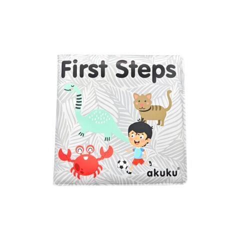 Книжка FIRST STEPS с пищалкой A0477