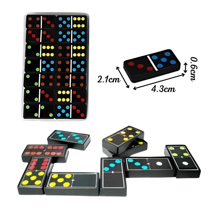 Ģimenes spēle DOMINO 28 bloki, 56652