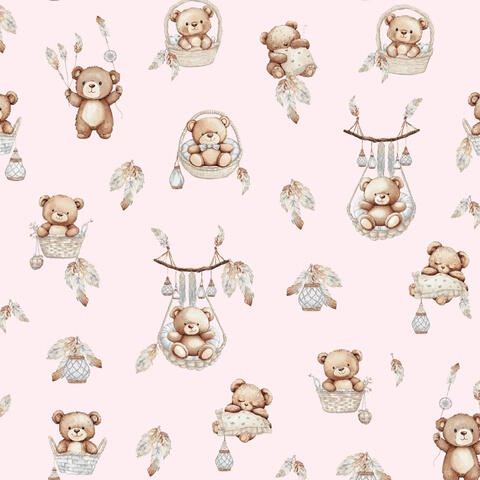 Бортик BEARS in BASKETS 360 cm