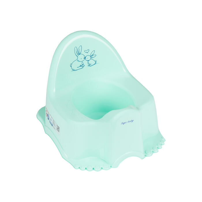Горшок ECO RABBITS light green KR-007-105