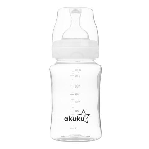 AKUKU Pudele ar plato kakliņu 240