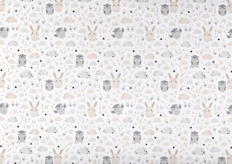 ANKRAS Apmale 180 cm RABBIT&OWL