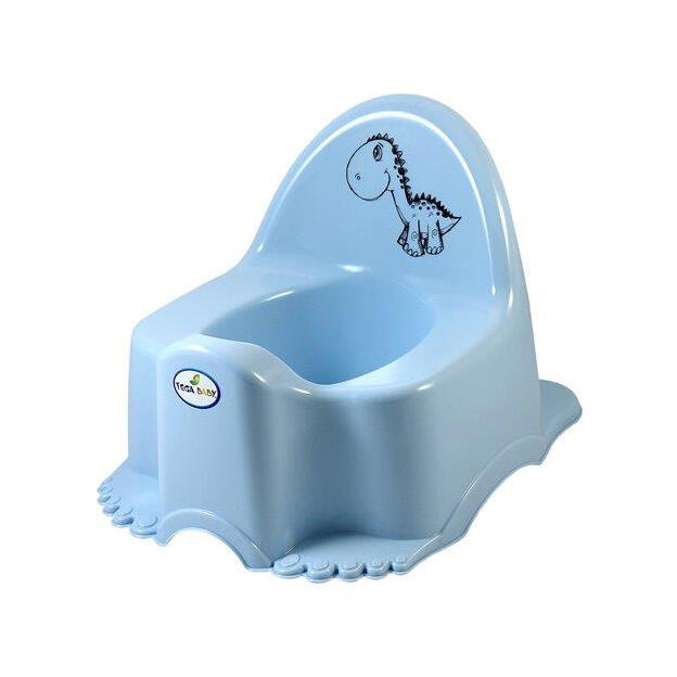 Горшок музыкальный ECO DINO light blue PO-056-135