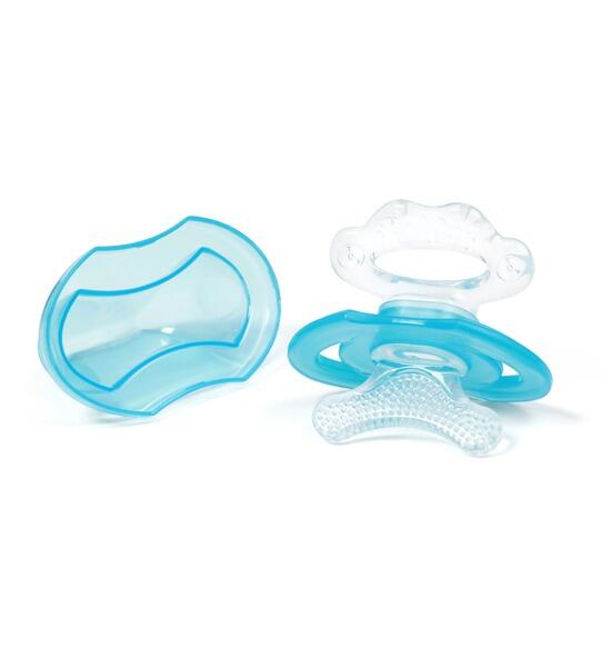 Силиконовый прорезыватель-массажер дёсен BabyOno 1008/01 blue