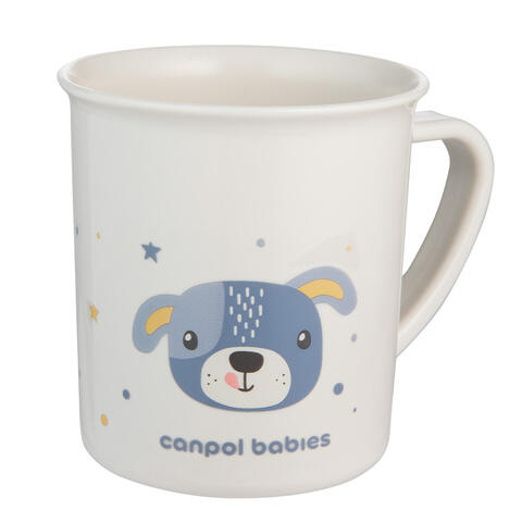 Canpol Babies Plastmasas krūzīte BLUE PUPPY