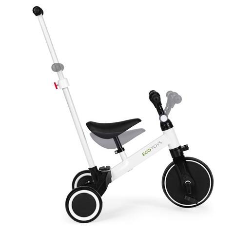 EcoToys Velosipēds "2-in1" ar stumjamo