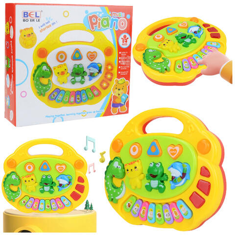 LEAN TOYS Klavieres ar dzīvnieku skaņām