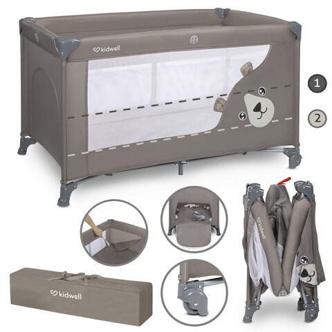 Kidwell Saliekamā gulta BLISSY DUO beige