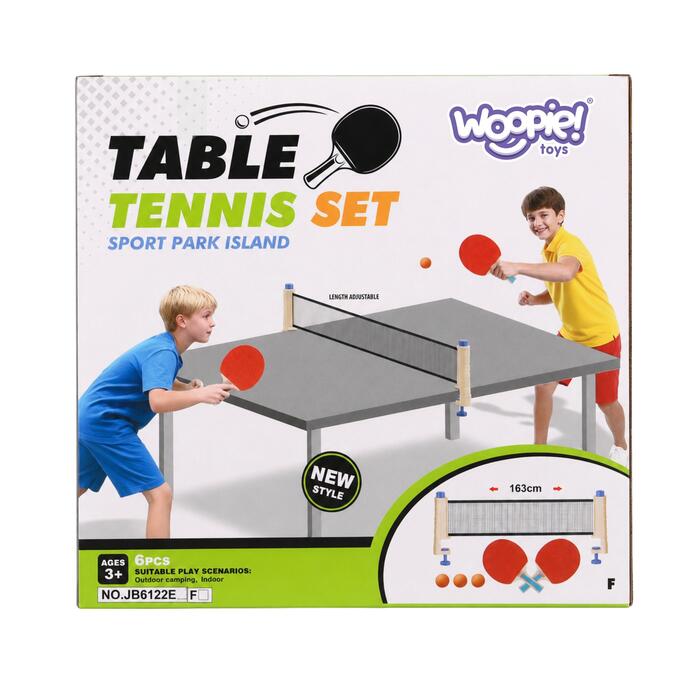 Woopie Toys Galda tenisa komplekts ar