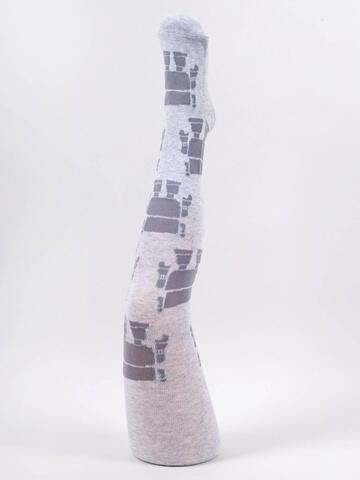YOclub Zeķubikses 104/110 cm RAB-0003 grey