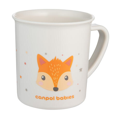Canpol Babies Plastmasas krūzīte ORANGE FOX
