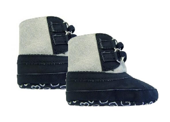 BoboBaby Zīdaiņu zābaciņi ZB-184ZM black-izpārdošana