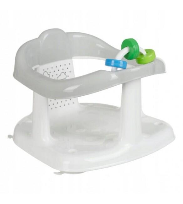 Vannas krēsls PANDA white-grey 09038 (Maltex)