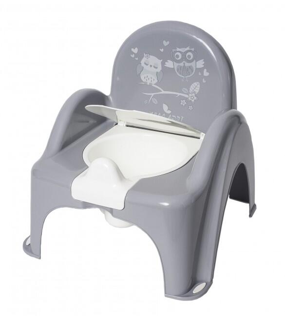 Горшок-стул OWL grey SO-010-106