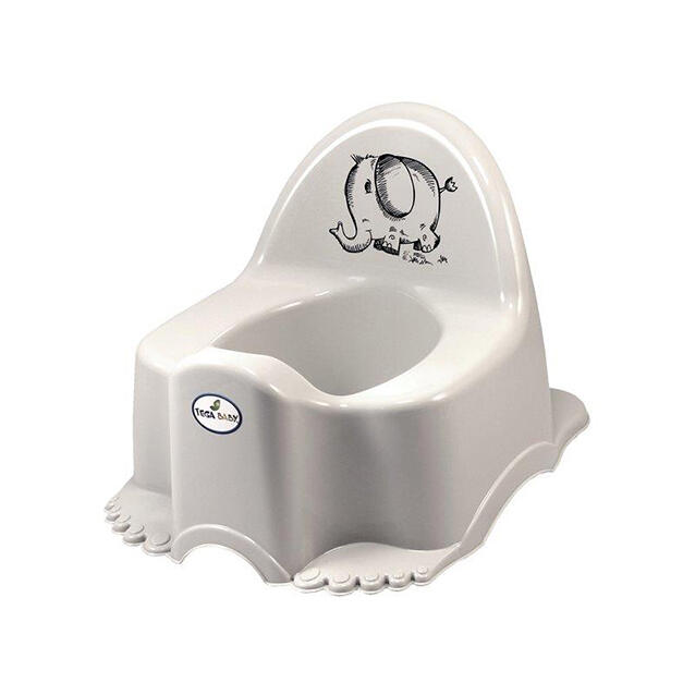 Горшок ECO ELEPHANT grey Tega Baby SL-001