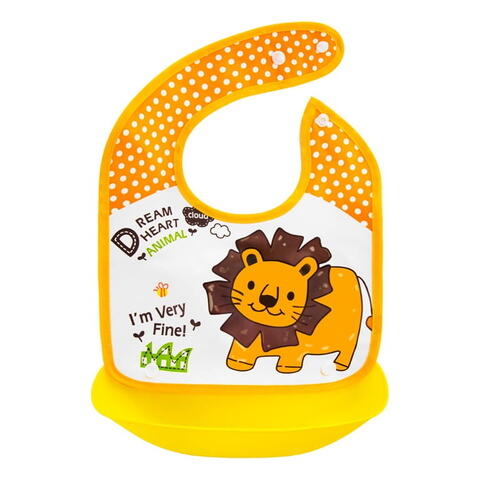 Bocioland Bērnu priekšautiņš ar kabatu LION