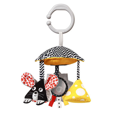 BabyOno Piekaramā rotaļlieta MOBILE MOUSE 1678
