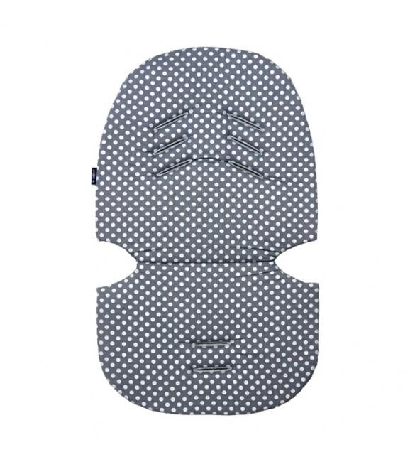 WOMAR Ieliktnis ratiņiem N1 silver-grey spots