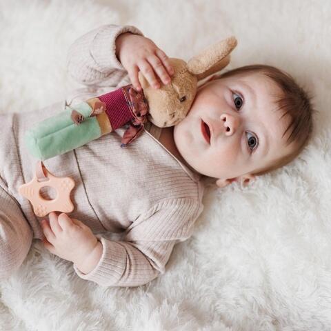 BabyOno Rotaļlieta ar pīkstuli RABBIT KARO