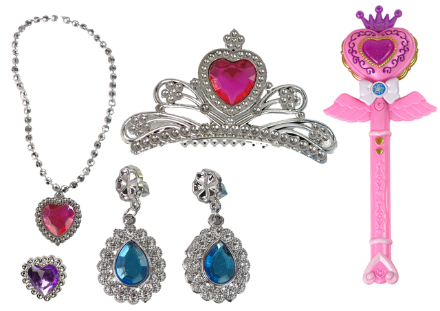 LEAN TOYS Burvju pasaku princeses komplekts