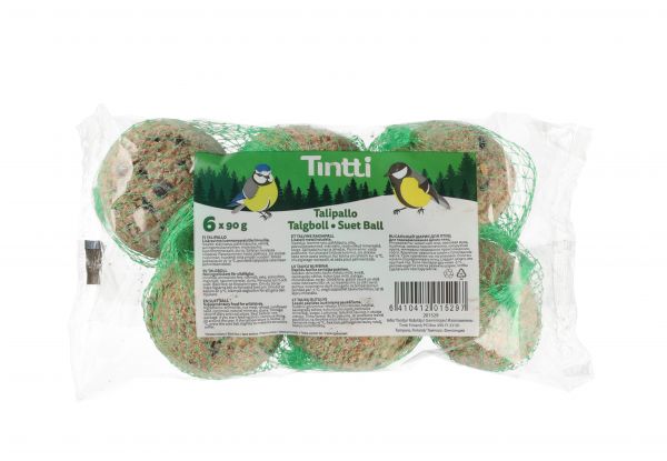 Barības bumbas putniem Tintti, 6 gab. 6410412015297