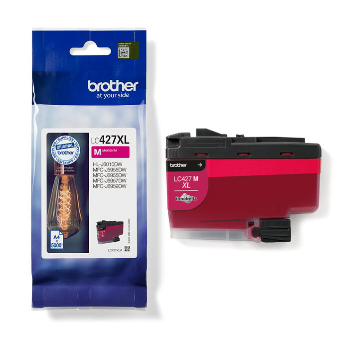 Brother LC-427XLM Sarkanās tintes kasete 5000lpp