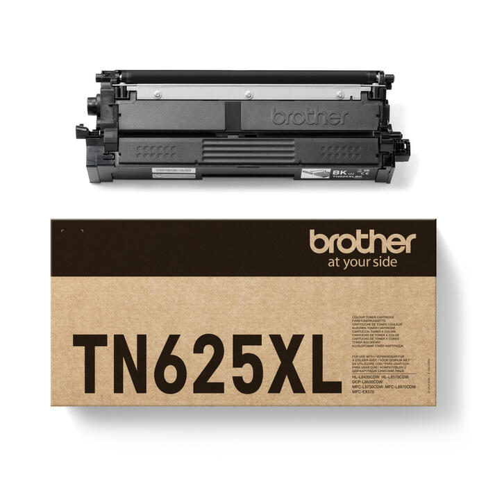 Brother TN-625XLBK Toneris melns 5`500 lapām