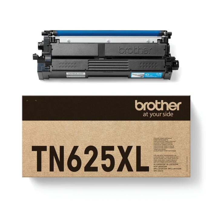 Brother TN-625XLC Toneris ciāna 4`500 lapām