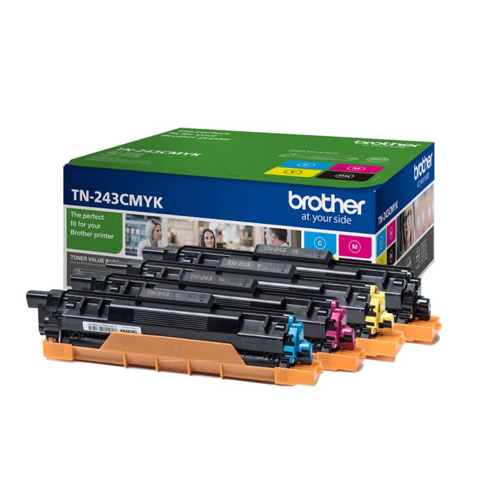 Brother TN-243CMYK Toneru komplekts 1`000 lapām