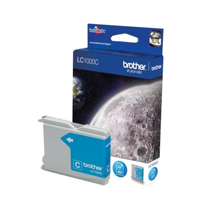 Brother LC-1000C zila tintes kasete 400