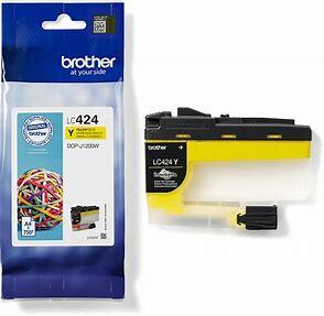 Brother LC-424Y Dzeltenās tintes kasete 750lpp
