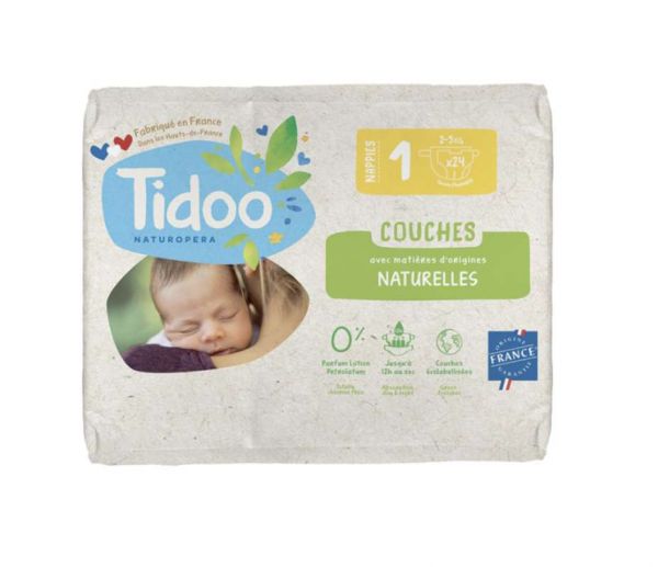 Tidoo Nature Autiņbiksītes ECO Newborn Izmērs