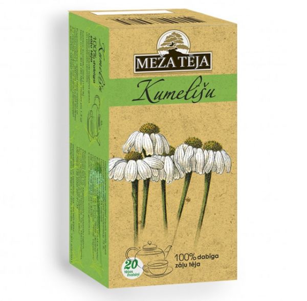 Zāļu tēja KUMELĪŠU 20x1.5g