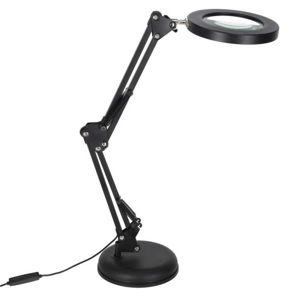 Lampa - lupa ar apgaismojumu LED