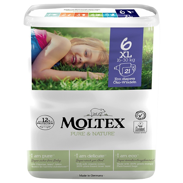 Moltex Autiņbiksītes Pure & Nature 6