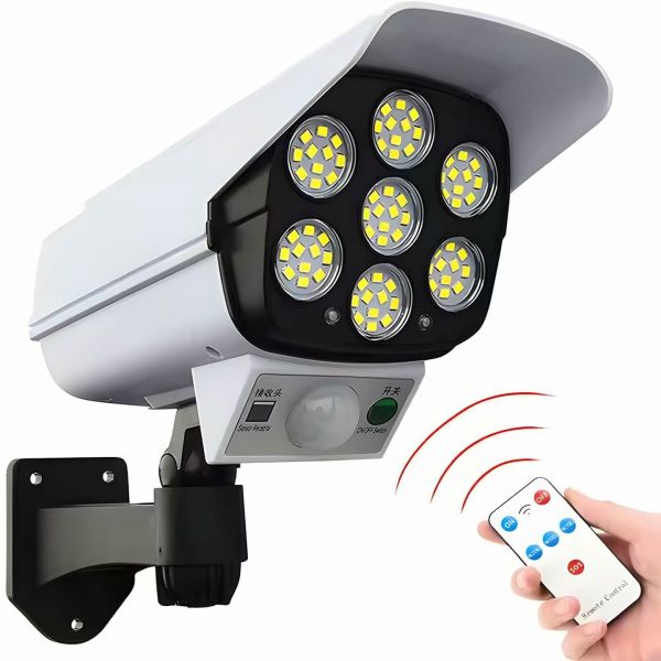 Āra lampa LED ar saules paneli