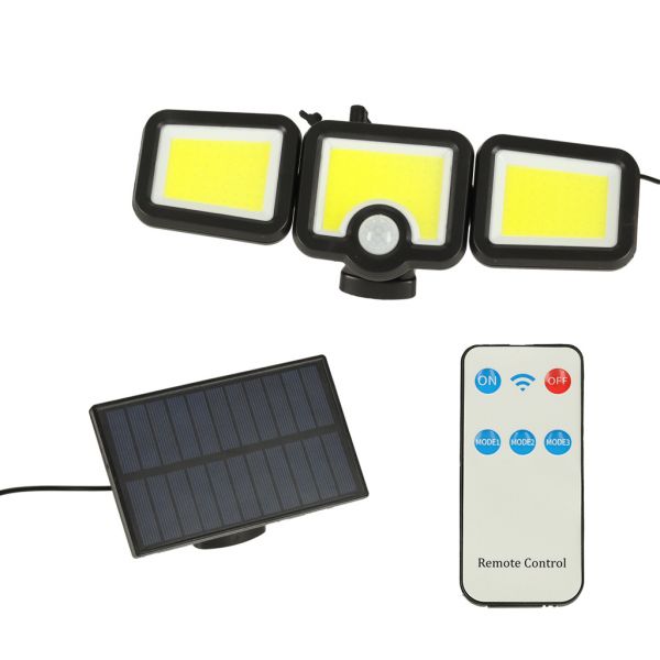 Āra lampa ar saules bateriju ar