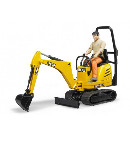 BRUDER Rotaļu ekskavators JCB ar vadītāju