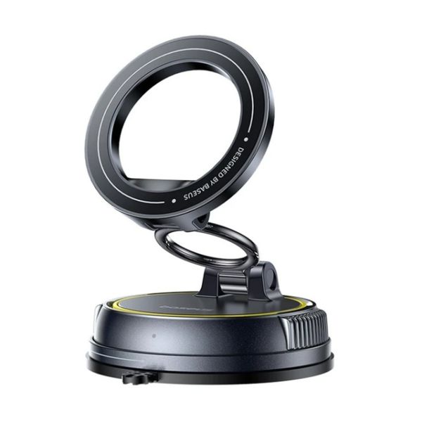 Baseus VC2 Flex Suction Cup Magnetic Clamp Car Mount Автомобильный держатель / космический чёрный (C0013803)