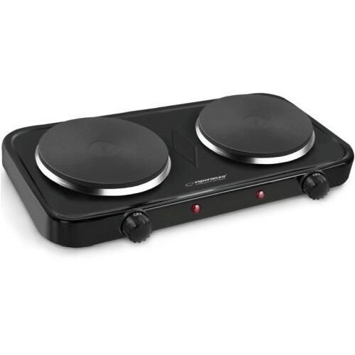 Esperanza EKH010K Elektroplītiņa ar 2 sildelementiem