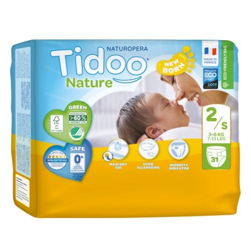 Tidoo Nature Autiņbiksītes ECO Newborn Izmērs