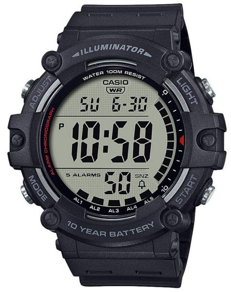 CASIO Мужские часы AE-1500WH-1AVEF Black