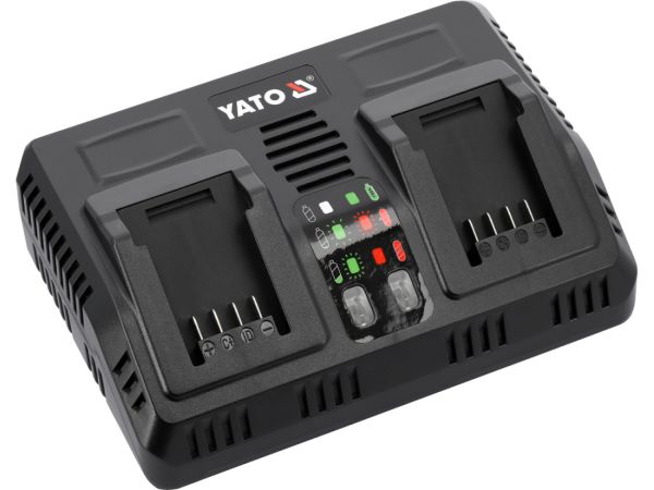 Yato YT-828501 inteliģentais dubultais lādētājs, 18V