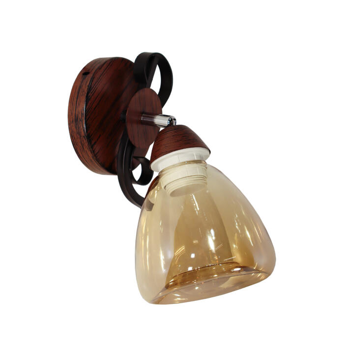 BESK Sienas lampa, 1 kupols,B125-1W, 1x60W E27 (4750959124567)