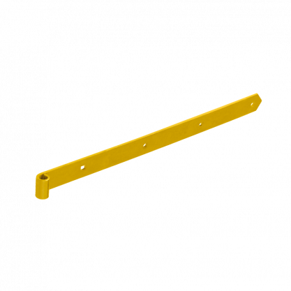 DMX Eņģe uzliekama ZP 400x3.0x10 mm tērauda melna (5907708131133)