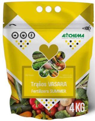 Agrochema Mēslojums Vasara 4kg (4771509280410)