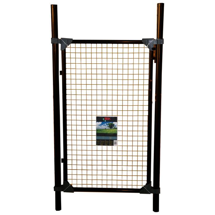 BESK Vārti 1m x1.2m+slēdzis+2 rokt.. brūni (4750959071373)