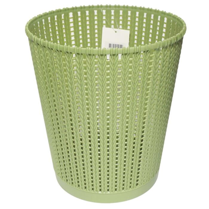 BESK Papīrgrozs plastmasas 10L Ruuby, zaļš
