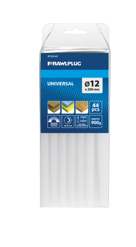 Rawlplug Brusiņi līmes 12x200mm 10gb univers