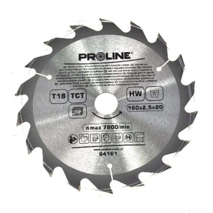PROLINE Zāģripa D160x20/16mm 18zobi Proline (5903755841612)